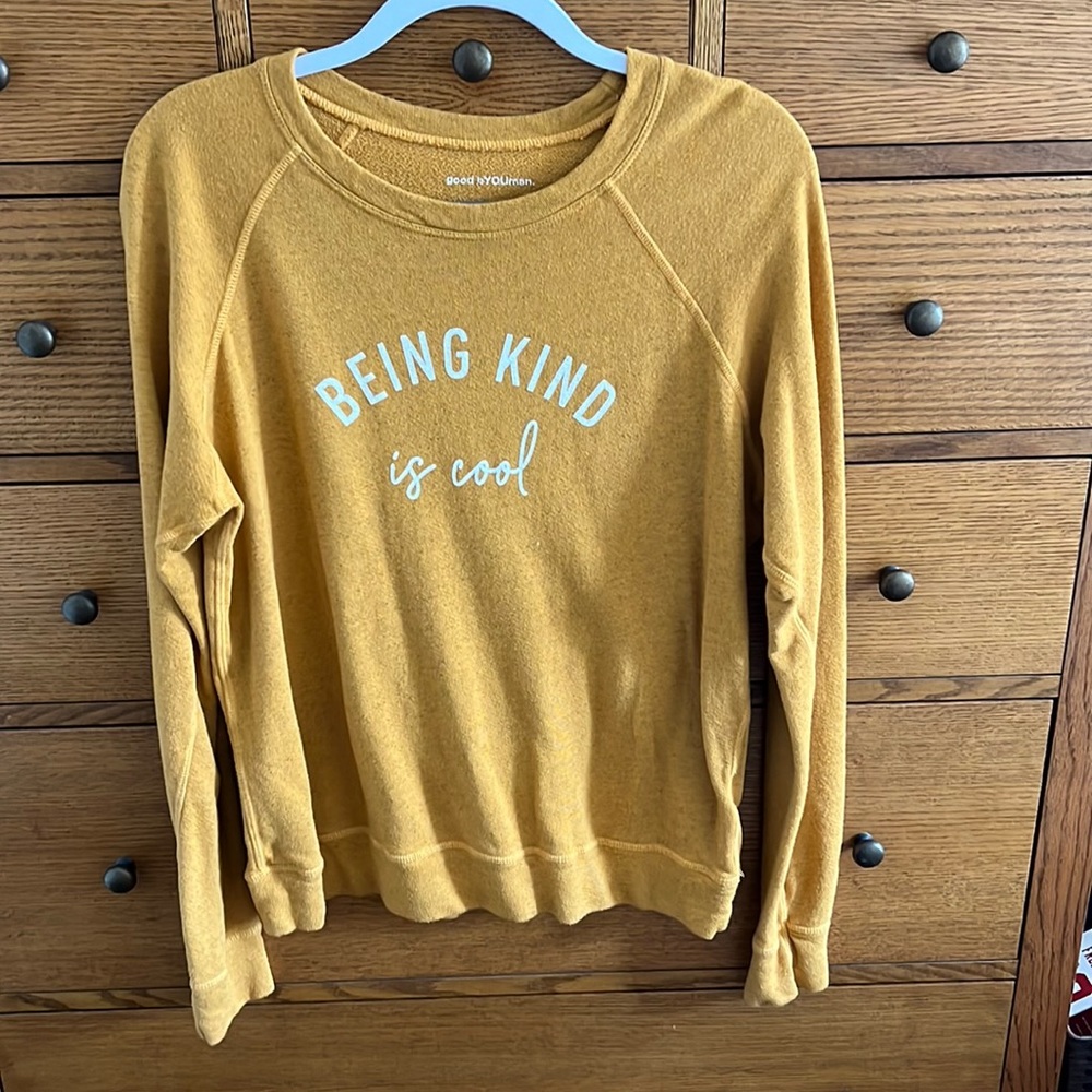 Good hYOUman sweatshirt